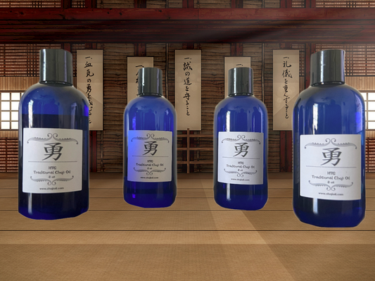 Lot of 15; Dojo Pack!! 8 oz HTG Premium Traditional Choji Oil for Japanese Katanas